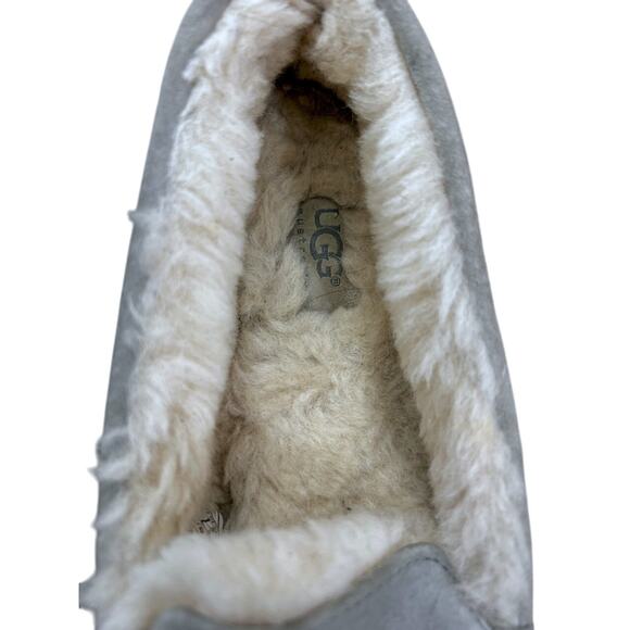 Ugg Ansley Water resistant Slippers Moccasin 8 Cozy Comfort Loafer - Picture 4 of 9